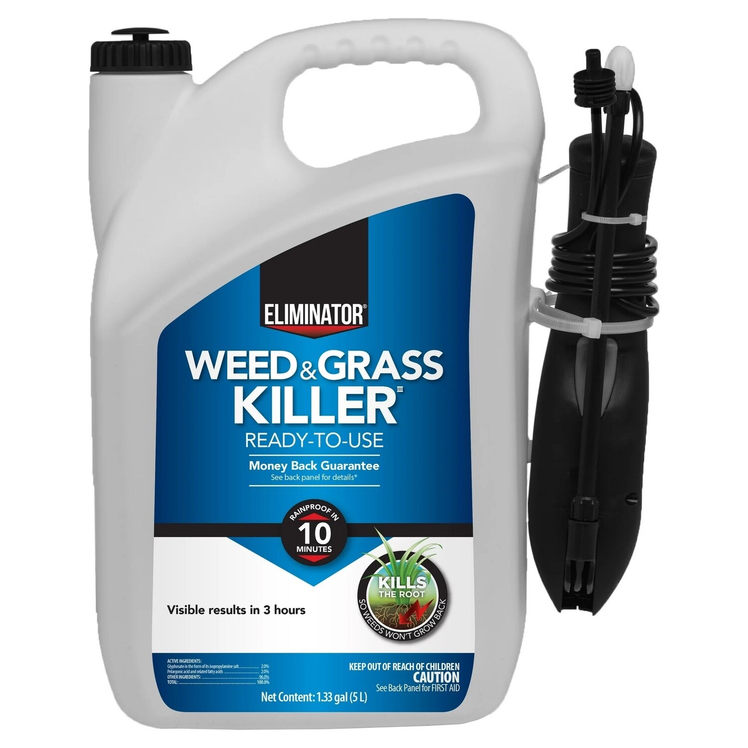 Eliminator RTU Weed & Grass Killer 1.33-Gallon