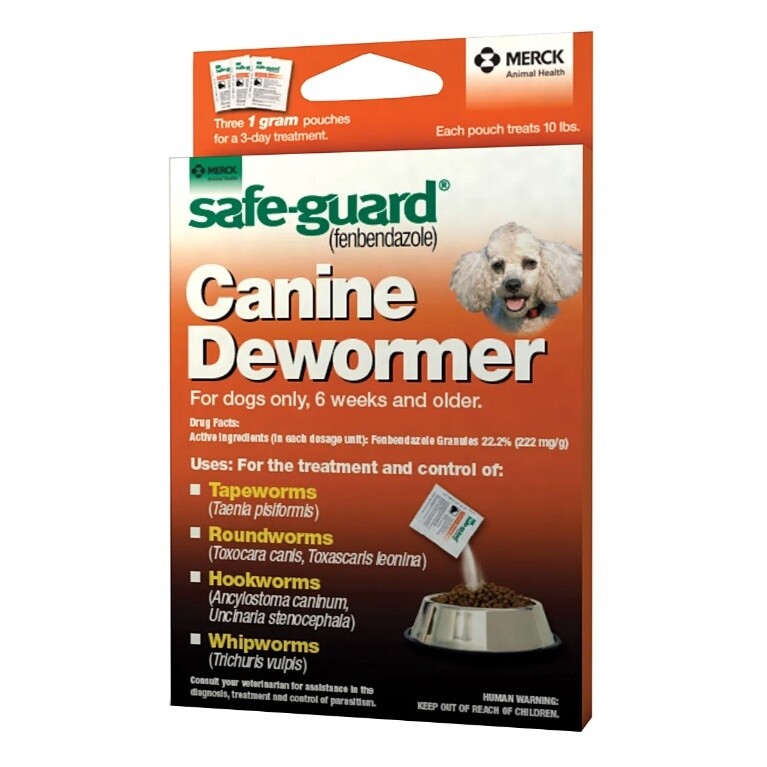 Safe-Guard Canine Dewormer 1G