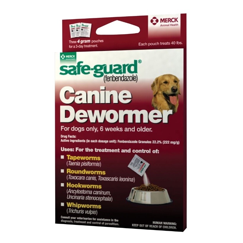 Safe-Guard Canine Dewormer 4G