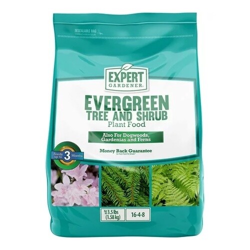 Expert Gardener Evergreen, Tree & Shrub Plant Food Fertilizer 3.5 lb