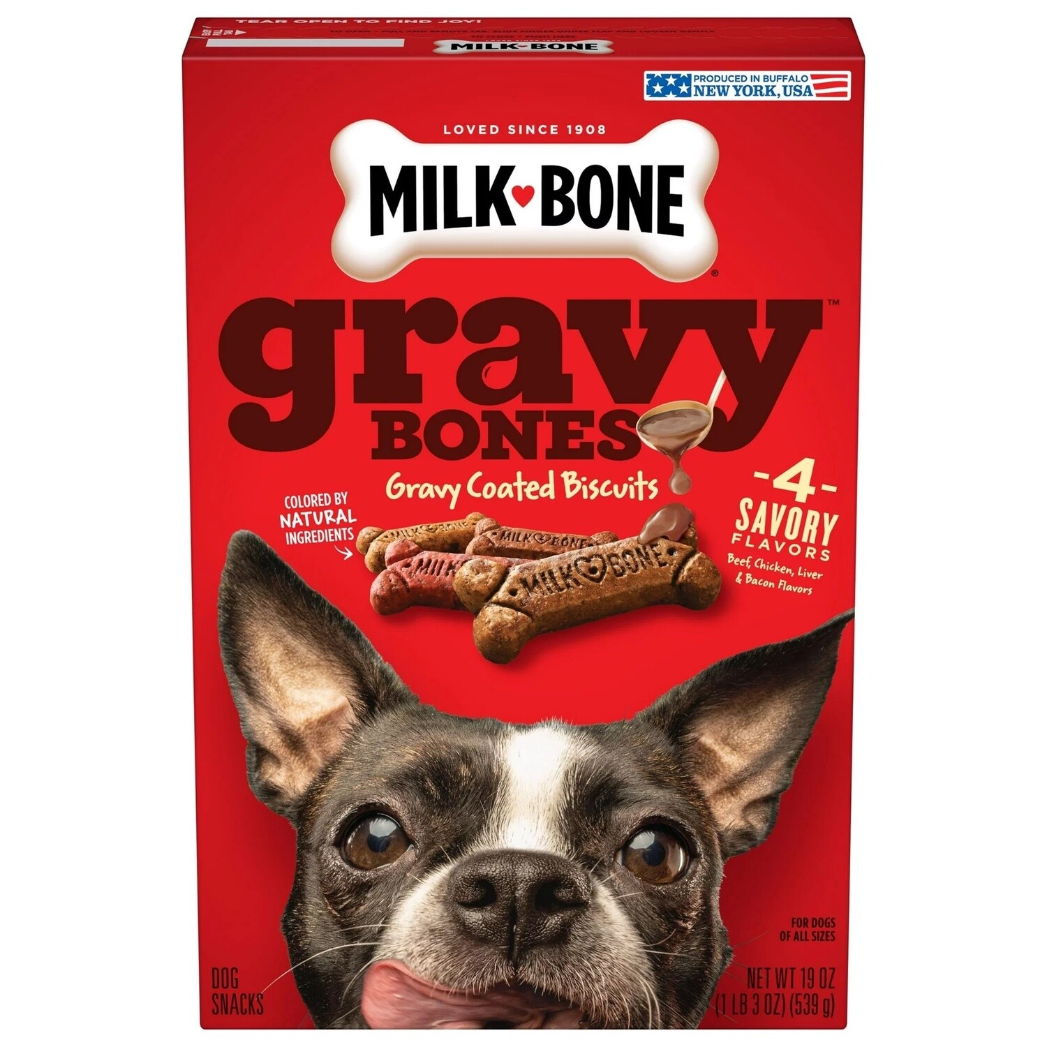 Milk-Bone GravyBones® Treats Small 19 oz