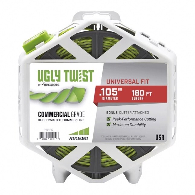 Ugly Twist .105&quot; Spooled Trimmer Line 180 ft