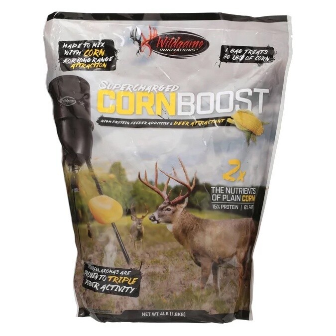 Wildgame Innovations Supercharged Corn Boost Deer Attractant 4 lb