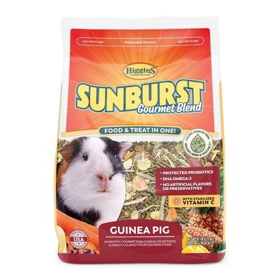 Higgins Sunburst Gourmet Blend Guinea Pig 6 lb