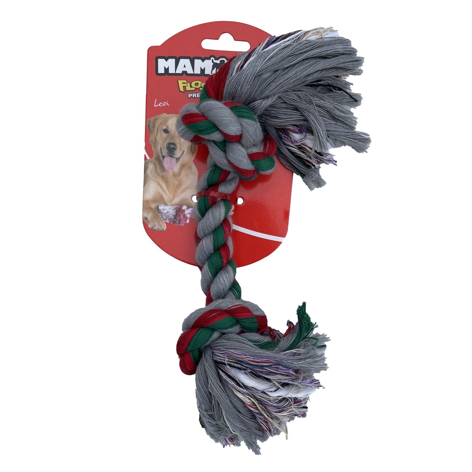 Mammoth Flossy Chews Premium Rope Bone - Medium