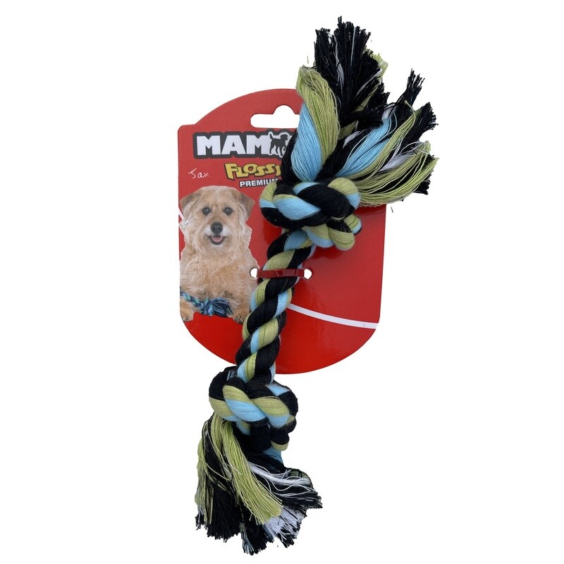 Mammoth Flossy Chews Premium Rope Bone - Small