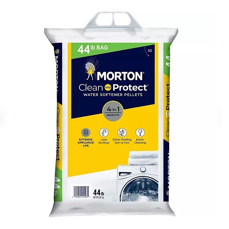 Morton Clean and Protect® Water Softener Salt Pellets (44 lb)