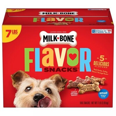 Milk-Bone Flavor Snacks Dog Treats Small 7 lb