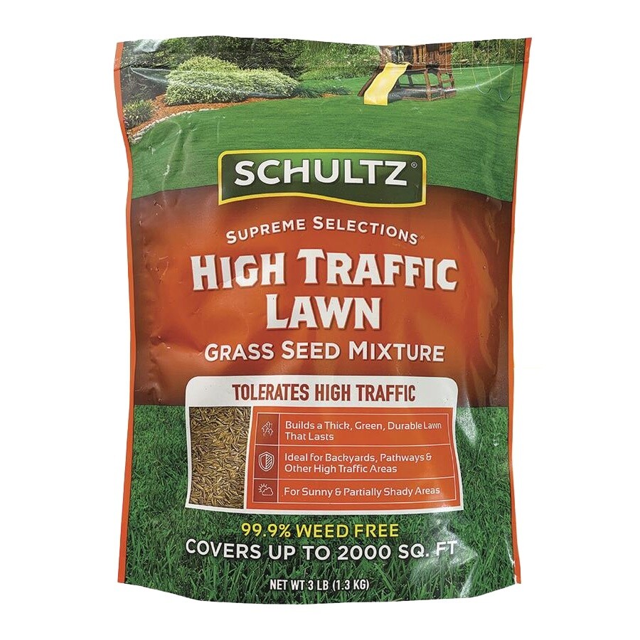 Schultz® High Traffic Mix Grass Seed 3 lb