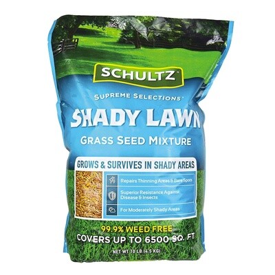 Schultz® Shady Lawn Mix Grass Seed 10 lb