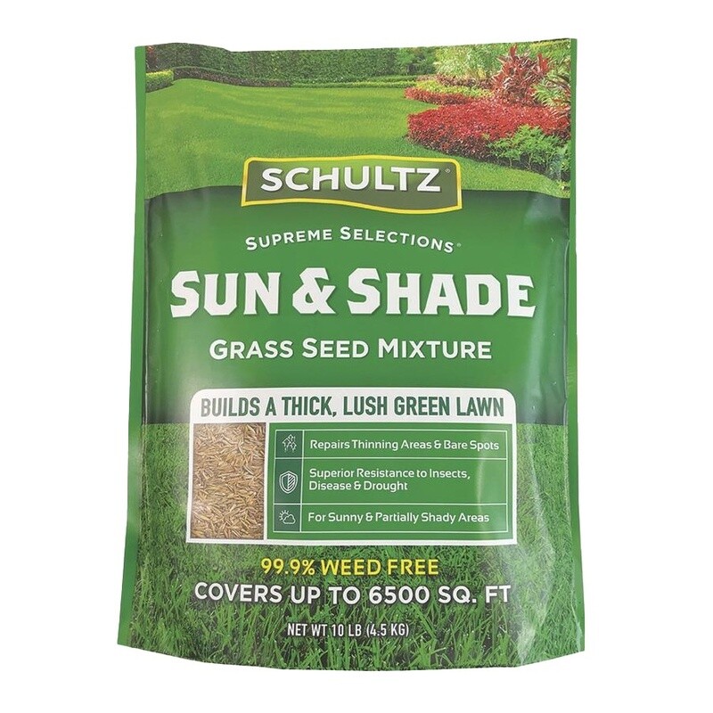 Schultz® Sun &amp; Shade Mix Grass Seed 10 lb