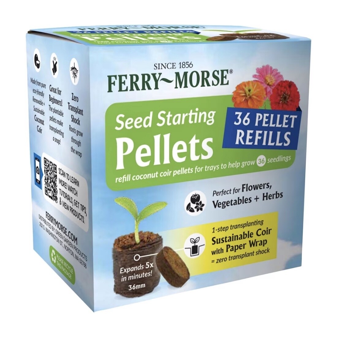 Ferry-Morse Seed Starter Coir Pellets 36-Pack
