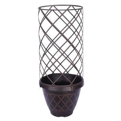 Southern Patio® Lacis Collection Trellis Planter 15 in