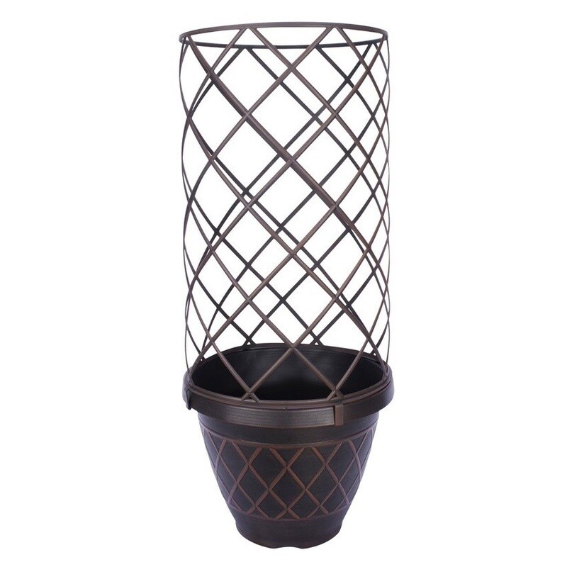 Southern Patio® Lacis Collection Trellis Planter 15 in