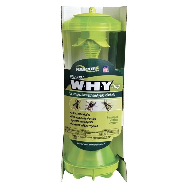 Rescue W-H-Y Reusable Fly Wasp &amp; Hornet Trap