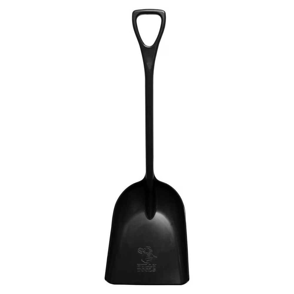 Bully Tools One Piece Poly Scoop Shovel D Handle