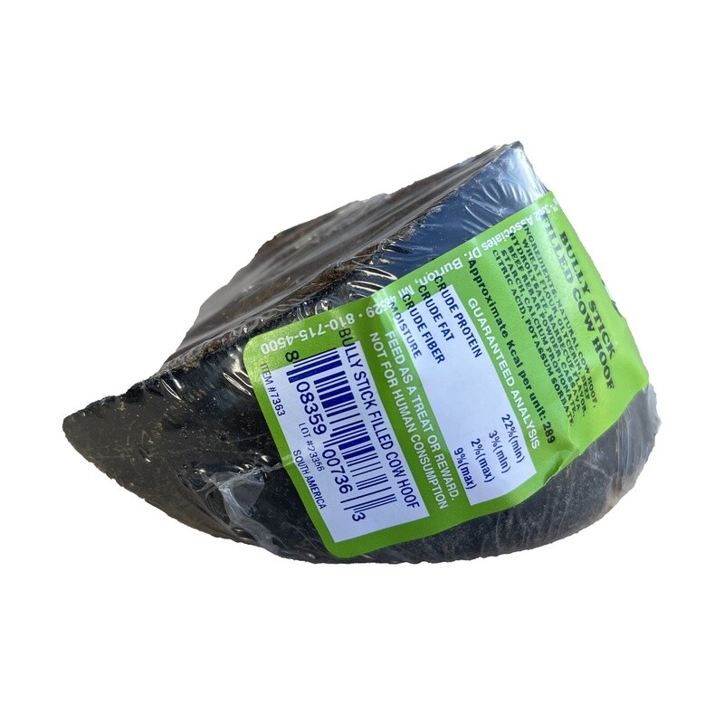 Great Lakes Stuffed Cow Hooves - Bully Stick Flavor