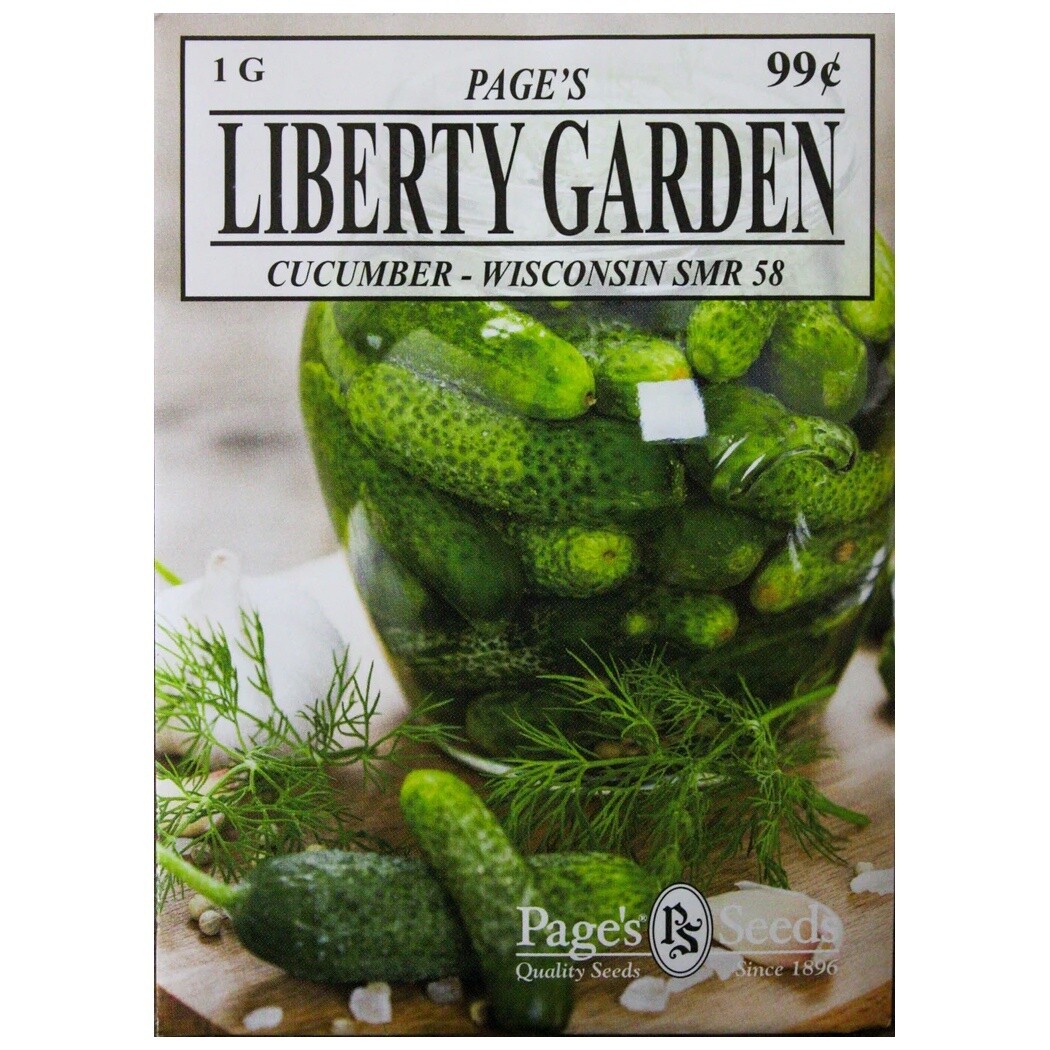 Liberty Garden Cucumber (Wisconsin SMR 58) 1 g