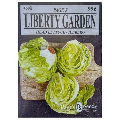 Liberty Garden Lettuce (Iceberg) 450 mg