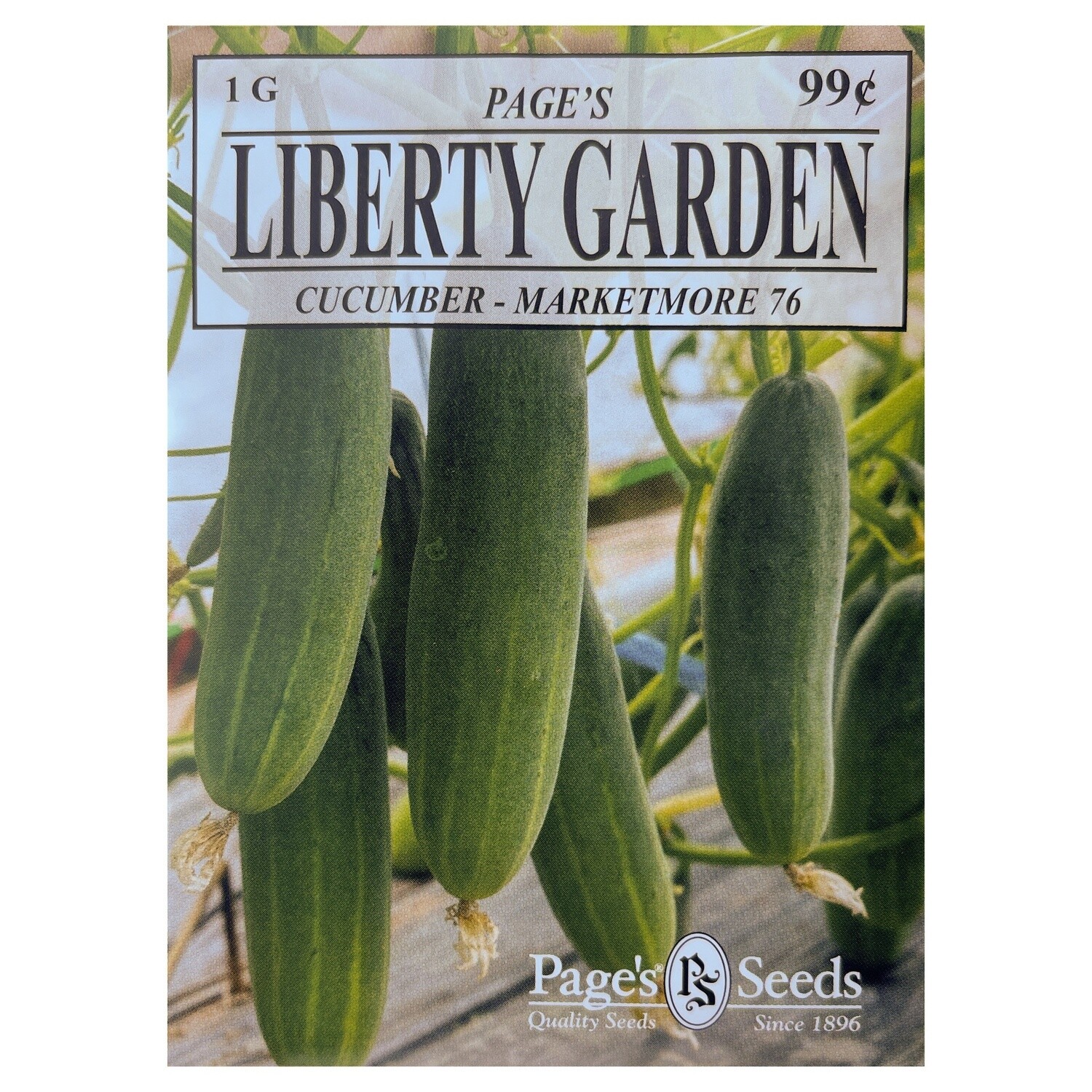 Liberty Garden Cucumber (Marketmore) 1 g