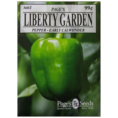 Liberty Garden Pepper (Early Calwonder) 360 mg