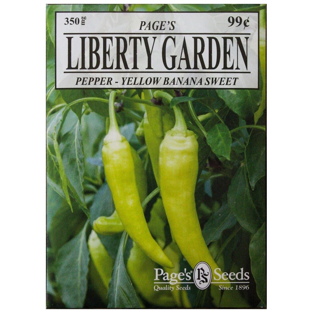 Liberty Garden Pepper (Yellow Banana Sweet) 350 mg