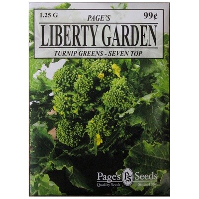 Liberty Garden Turnip Greens (Seven Top) 1.25 g