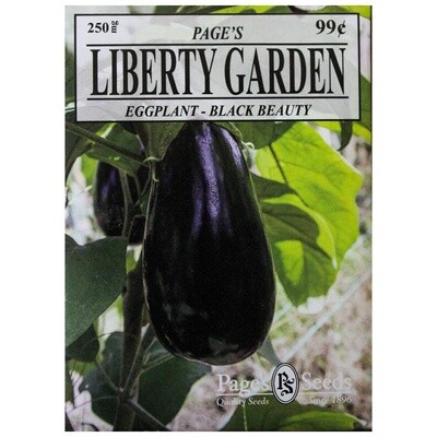 Liberty Garden Eggplant (Black Beauty) 250 mg