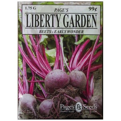 Liberty Garden Beets (Early Wonder) 1.75 g