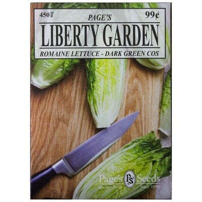 Liberty Garden Romaine Lettuce (Dark Green COS) 450 mg