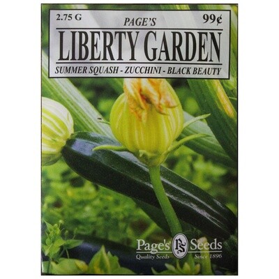 Liberty Garden Zucchini (Black Beauty) 2.75 g