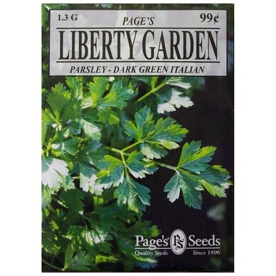 Liberty Garden Parsley (Dark Green Itialian) 1.3 g