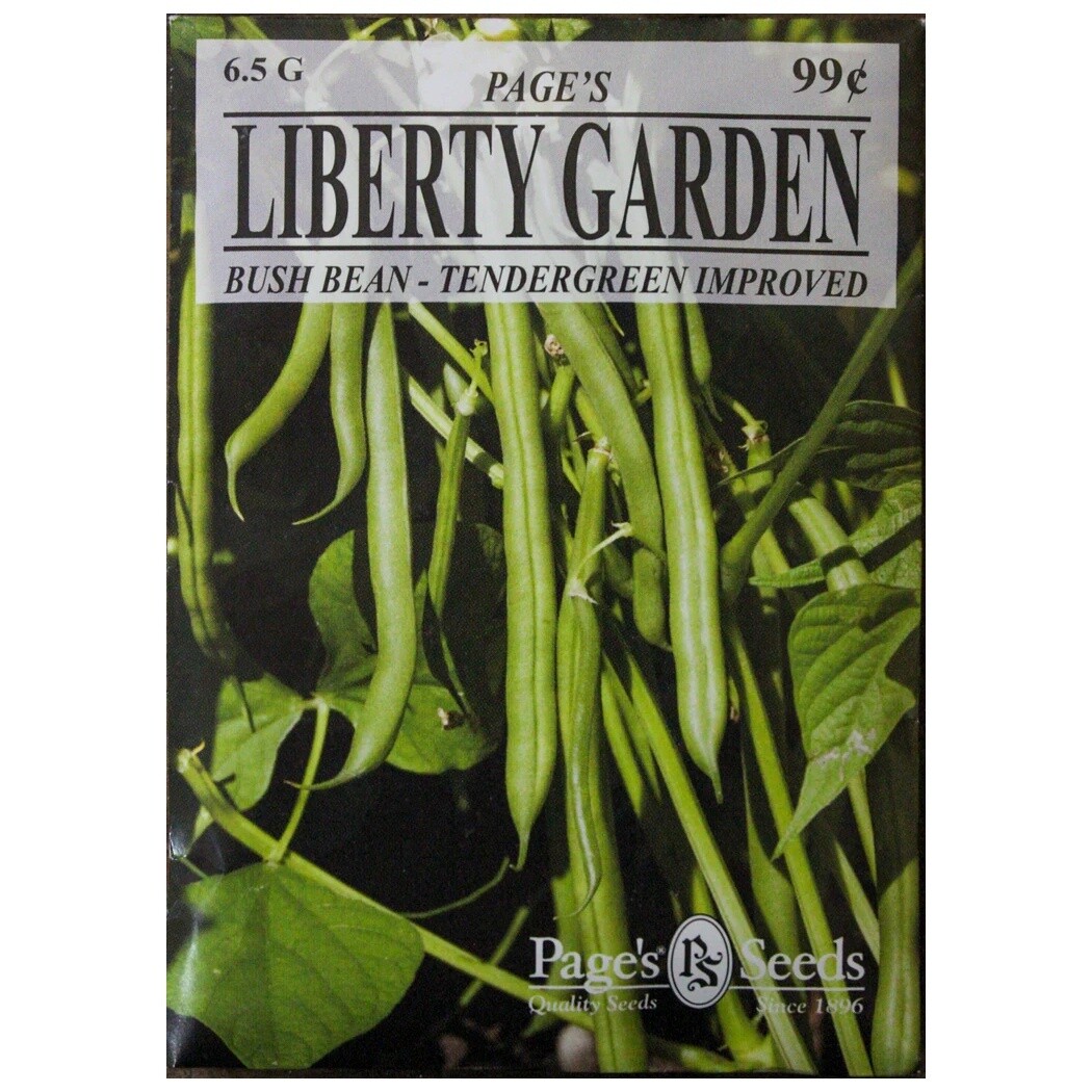 Liberty Garden Bush Bean (Tendergreen Improved) 6.5 g