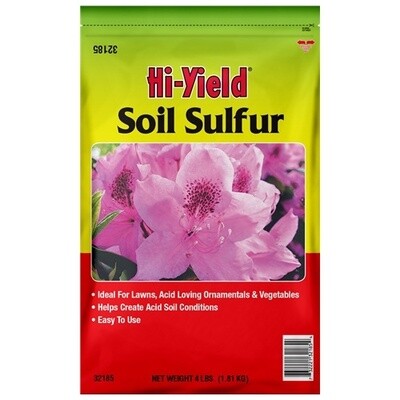 Hi-Yield Soil Sulfur 4 lb