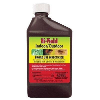 Hi-Yield Indoor / Outdoor Broad Use Insecticide 16 oz