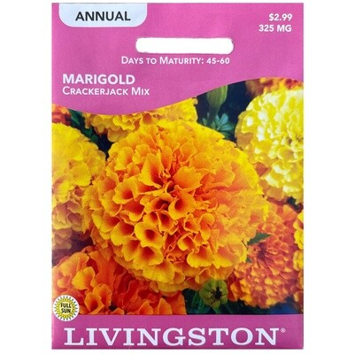 Livingston Seed Marigold (Crackerjack Mix) 325 mg