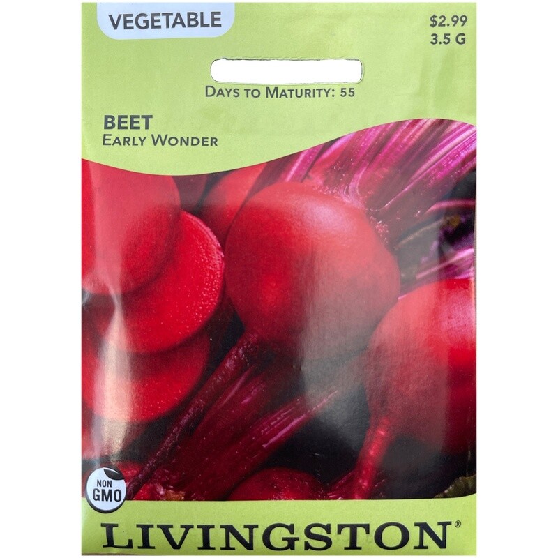 Livingston Seed Beet (Early Wonder) 3.5 g