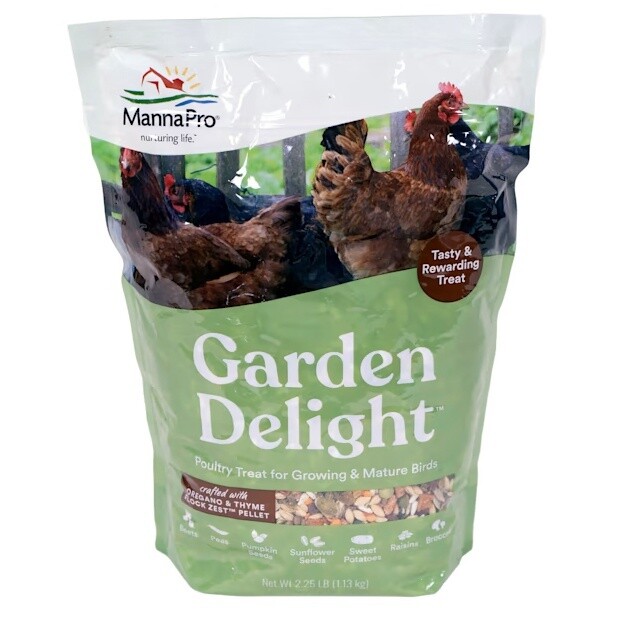 Manna Pro Garden Delight Grains &amp; Treats 2.25 lb
