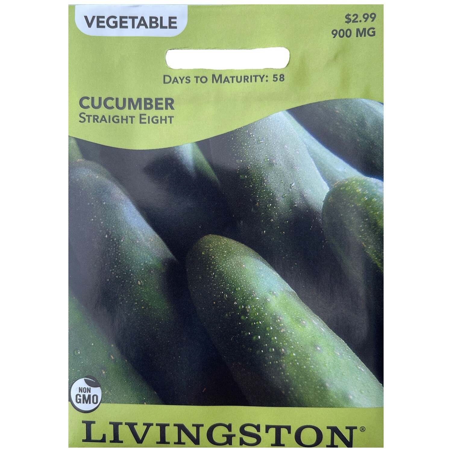 Livingston Seed Cucumber (Straight Eight) 900 mg
