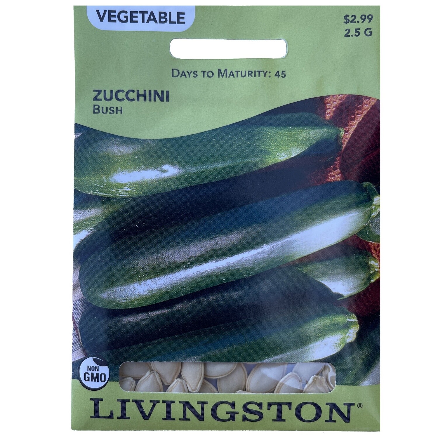 Livingston Seed Zucchini (Bush) 2.5 g