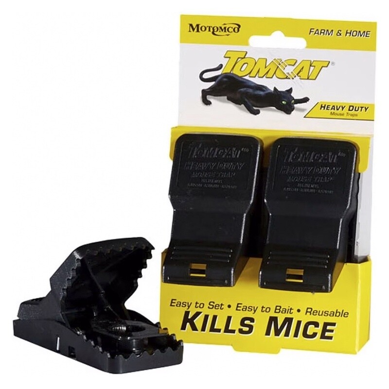 Tomcat Heavy Duty Mouse Traps (2-Pack)
