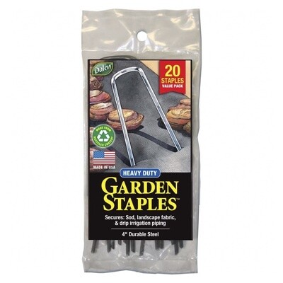 Dalen Steel Garden Staples 4 in (20-Pack) Dalen Steel Garden Staples 4 in (20-Pack) Liberty Farm Home Garden Galion OH