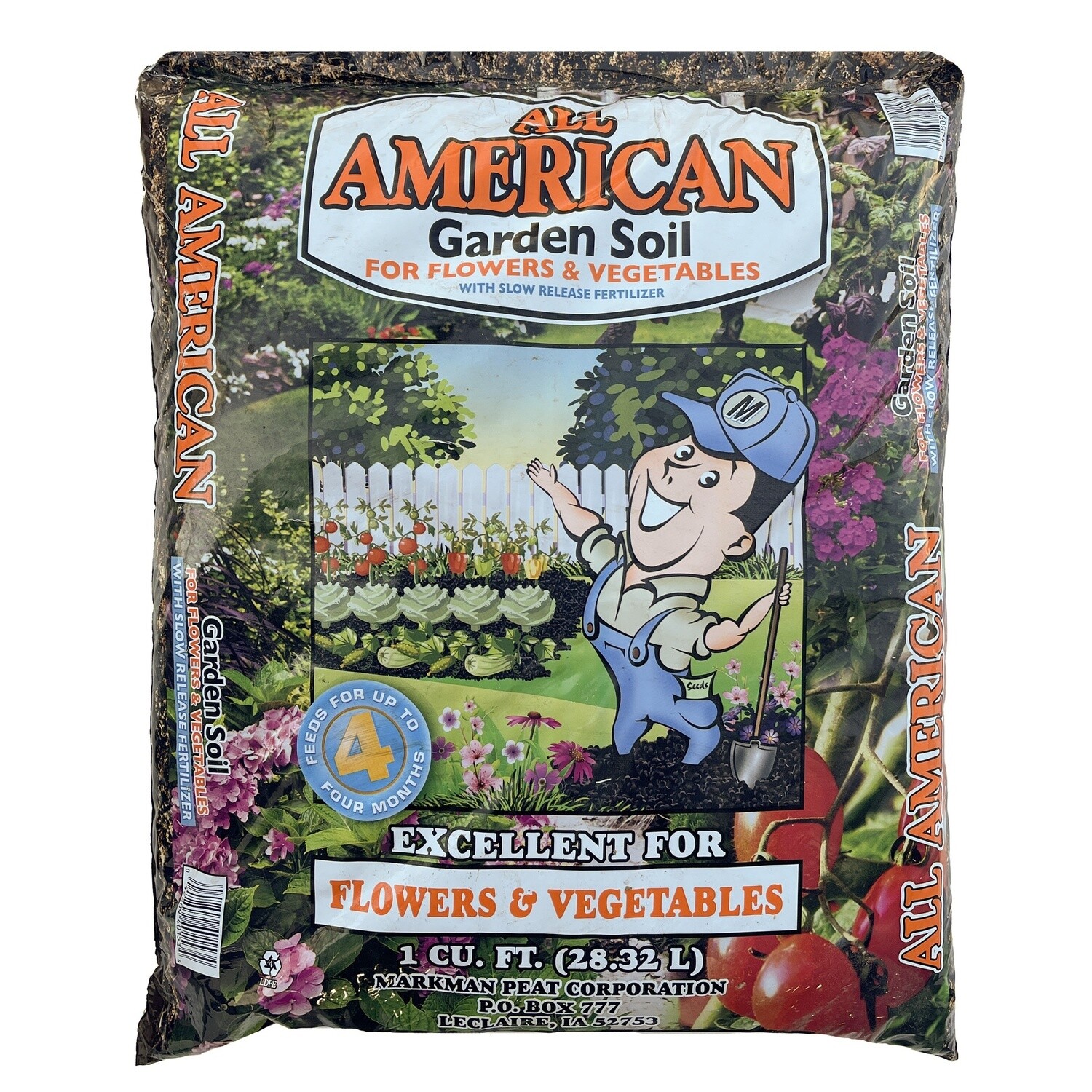 All American Garden Soil for Flowers &amp; Vegetables (1 cf)