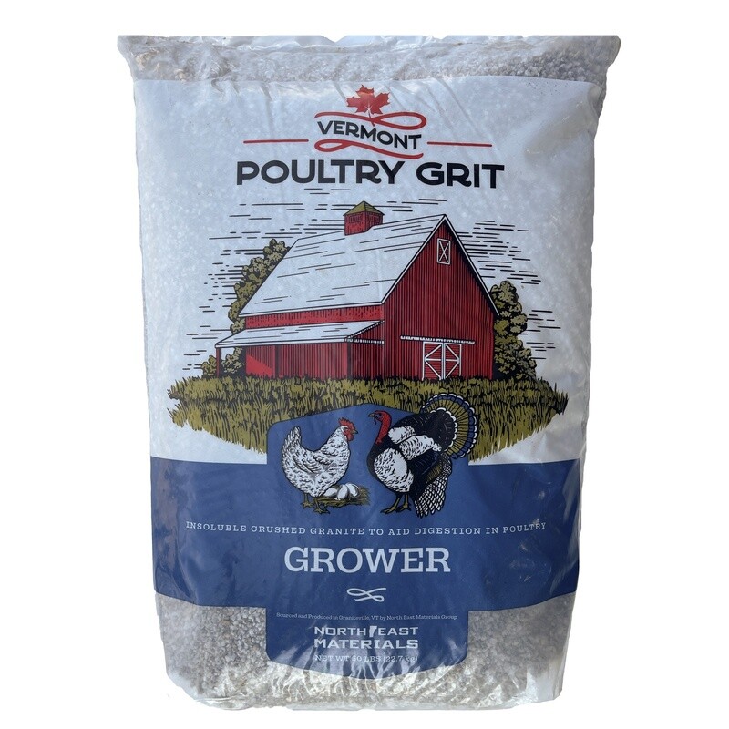 Vermont Poultry Grit Grower 50 lb