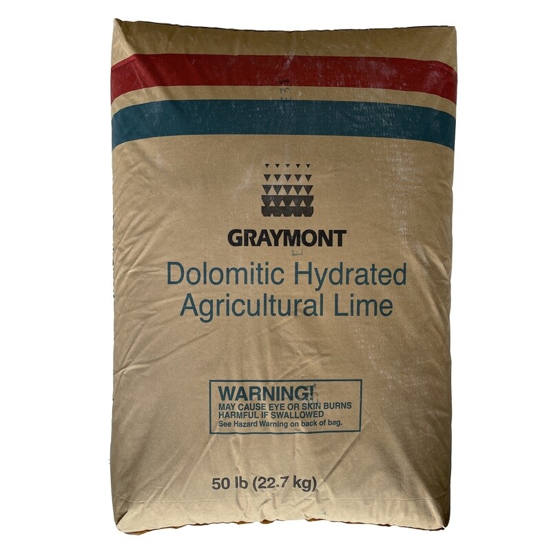 Graymont Dolomitic Hydrated Agricultural Lime 50#