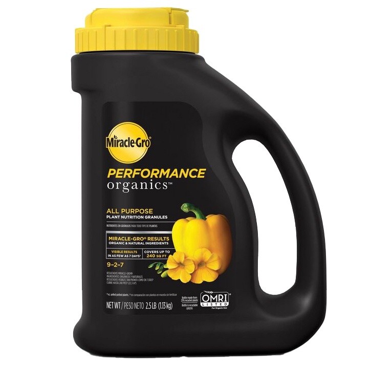 Miracle-Gro Performance Organics All Purpose 2.5 lb