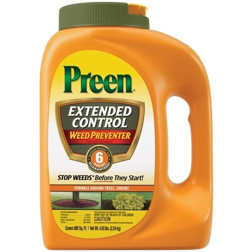 Preen Extended Control Weed Preventer (4.93 lb)