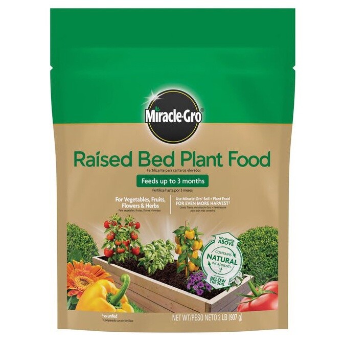Miracle-Gro® Raised Bed Plant Food 2 lb