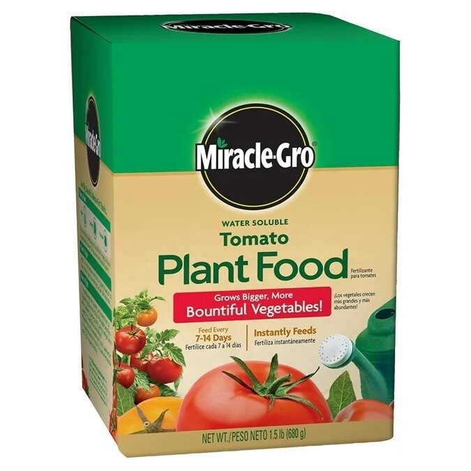 Miracle-Gro Water Soluble Tomato Plant Food 1.5 lb