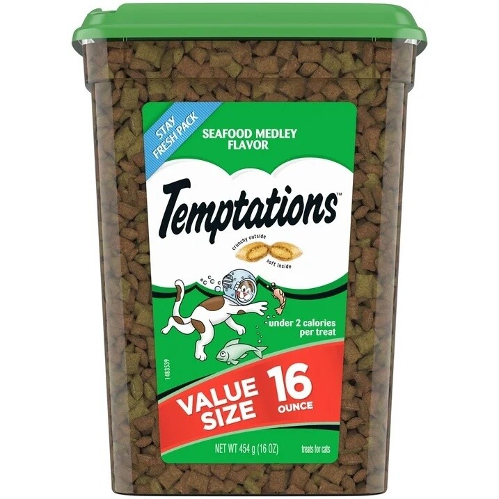 Temptations Seafood Medley Flavor 16 oz